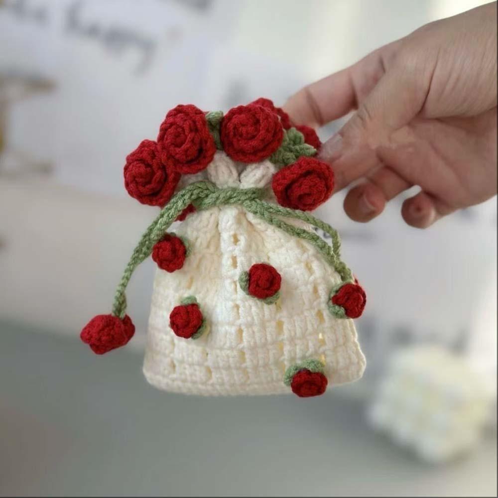 Creative DIY Rose Bouquet Bag Unfinished Artificial Knitted Bundle Bag Storage Style 2
Creative DIY Rose Bouquet Bag Unfinished Artificial Knitted Bundle Bag Storage Style 2