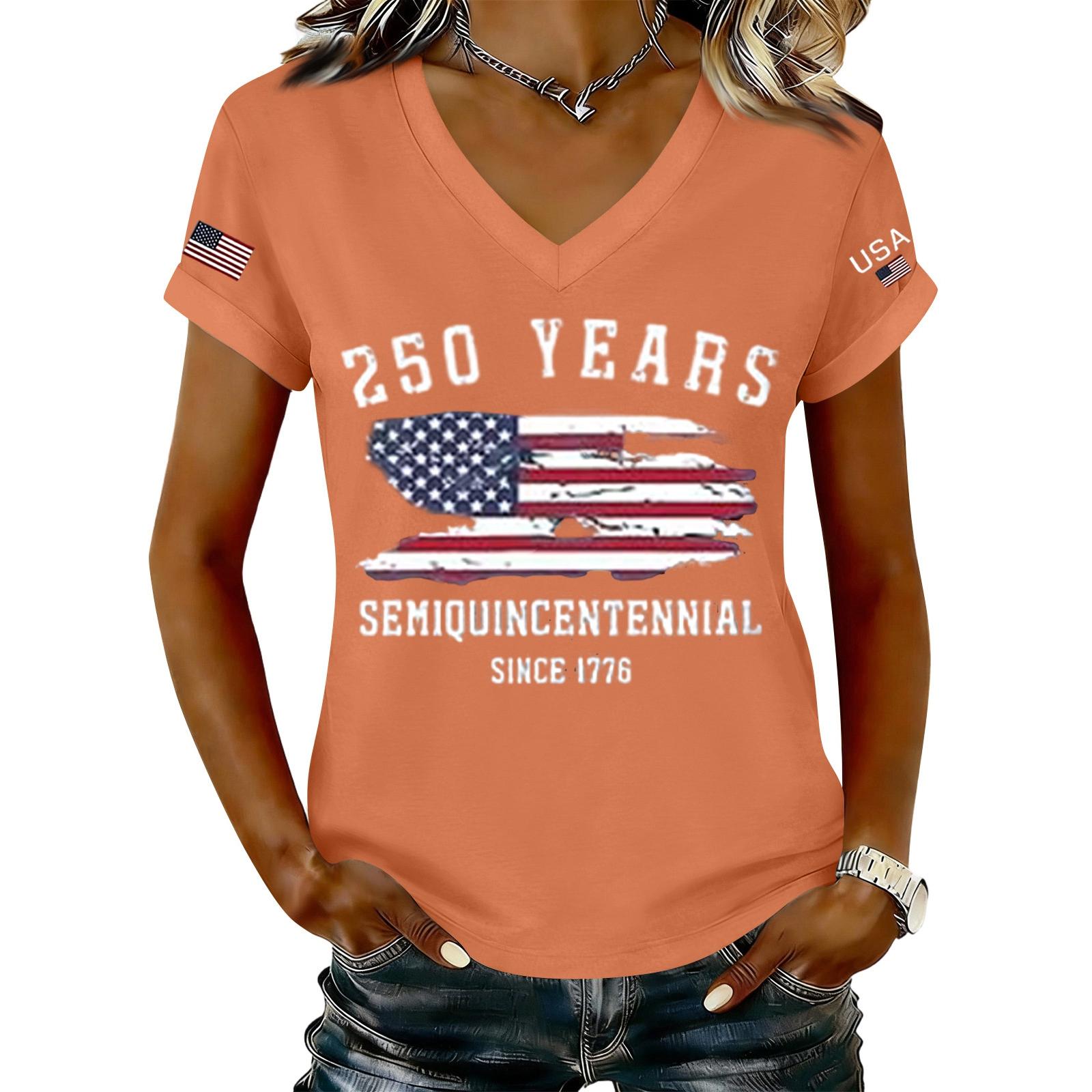 Women s Casual V Neck Short Sleeve T Shirt Letter Print Top Lightweight Soft Fabric Comfortable Fit Summer Style L шафрановий
Women s Casual V Neck Short Sleeve T Shirt Letter Print Top Lightweight Soft Fabric Comfortable Fit Summer Style L шафрановий