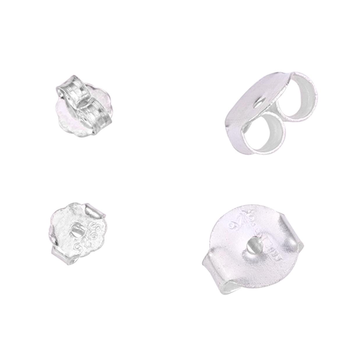 2pcs 925 Sterling Silver Butterfly Ear Hooks with Anti-Drop Stoppers - Handmade DIY Jewelry. 4mm Butterfly Stopper 2pcs/pack
2pcs 925 Sterling Silver Butterfly Ear Hooks with Anti-Drop Stoppers - Handmade DIY Jewelry. 4mm Butterfly Stopper 2pcs/pack