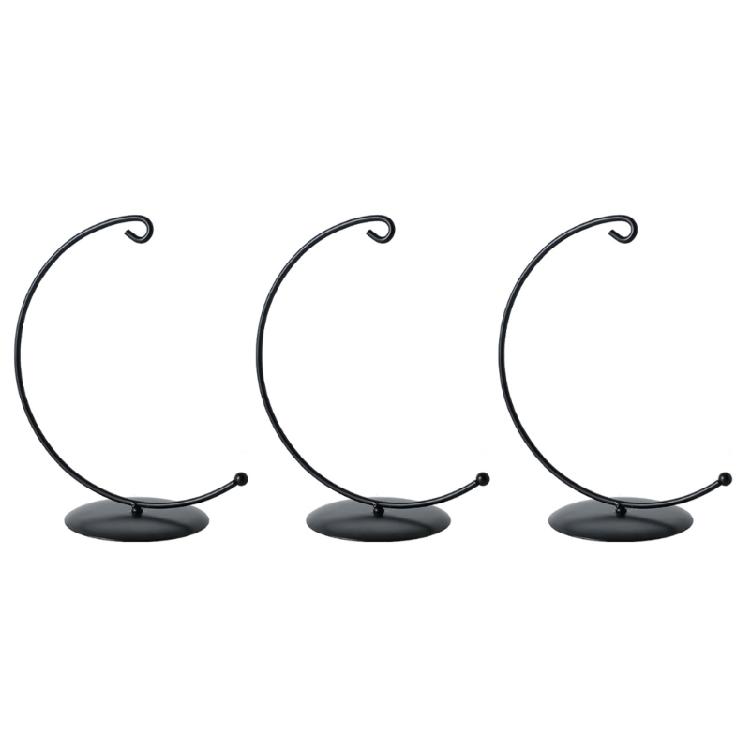 3pcs Stylish Half Circle Metal Rack For Displaying Spheres And Other Small Decorative Objects
3pcs Stylish Half Circle Metal Rack For Displaying Spheres And Other Small Decorative Objects
