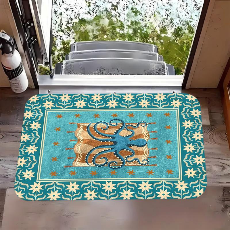 Bohemian Carpet Mat Rug Vintage Moon Star Arrow Pattern Floor Mat Home Decoration Retro Style Doormat for Living Room Bedroom 40cm x 60cm
Bohemian Carpet Mat Rug Vintage Moon Star Arrow Pattern Floor Mat Home Decoration Retro Style Doormat for Living Room Bedroom 40cm x 60cm