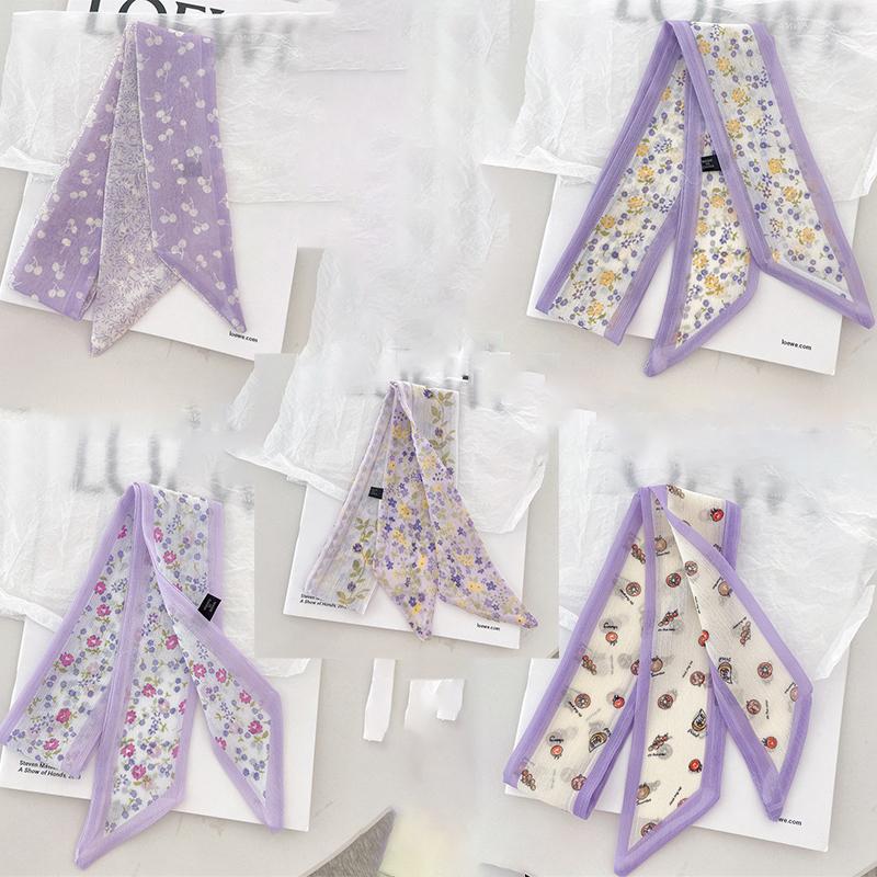 5 шт. Фиолетовый шарф-повязка для волос женская модная и стильная маленькая лента для завязывания волос, таро-фиолетовая декоративная лента
5 шт. Фиолетовый шарф-повязка для волос женская модная и стильная маленькая лента для завязывания волос, таро-фиолетовая декоративная лента