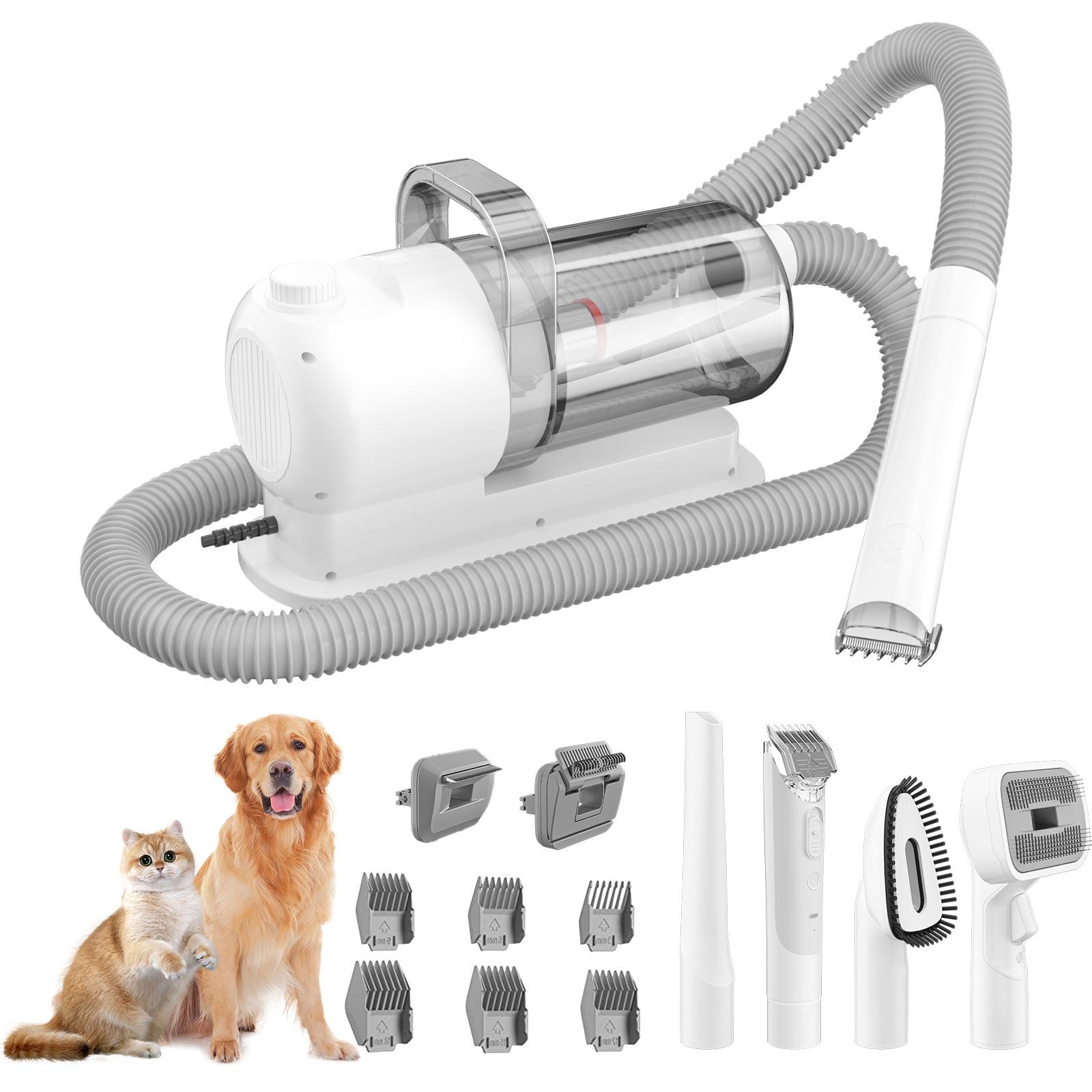 Multifunctional pet hair trimmer dog vacuum cleaner set all-in-one pet beauty device vacuum cleaner hair clipper EU shaving and suction machine белый
Multifunctional pet hair trimmer dog vacuum cleaner set all-in-one pet beauty device vacuum cleaner hair clipper EU shaving and suction machine белый