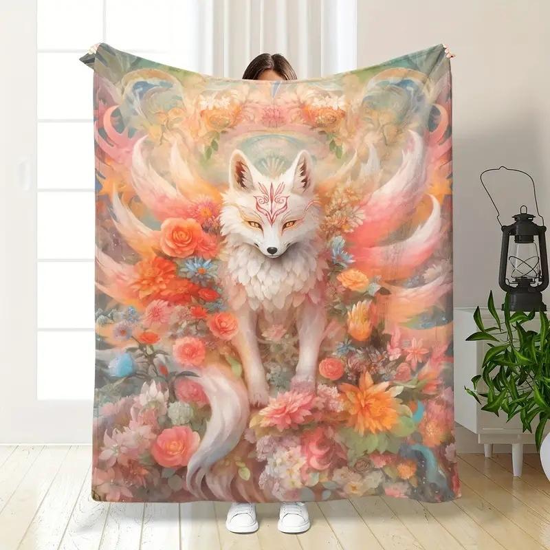 Очаровательное одеяло из полиэстера с цифровой печатью девятихвостой лисы, бархатистое фланелевое покрывало для спальни, флисовое мягкое покрывало для дивана, одеяла для кроватей 30x40in
Очаровательное одеяло из полиэстера с цифровой печатью девятихвостой лисы, бархатистое фланелевое покрывало для спальни, флисовое мягкое покрывало для дивана, одеяла для кроватей 30x40in