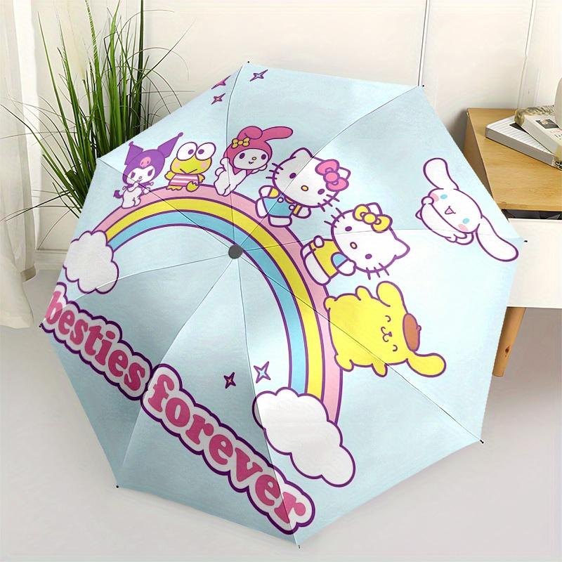 Hello Kitty, Sanrio Automatic Open/Close Umbrella Cute Umbrella with Cute Design, Portable 3 Fold Compact Umbrella for Men & Women, Hallowee
Hello Kitty, Sanrio Automatic Open/Close Umbrella Cute Umbrella with Cute Design, Portable 3 Fold Compact Umbrella for Men & Women, Hallowee
