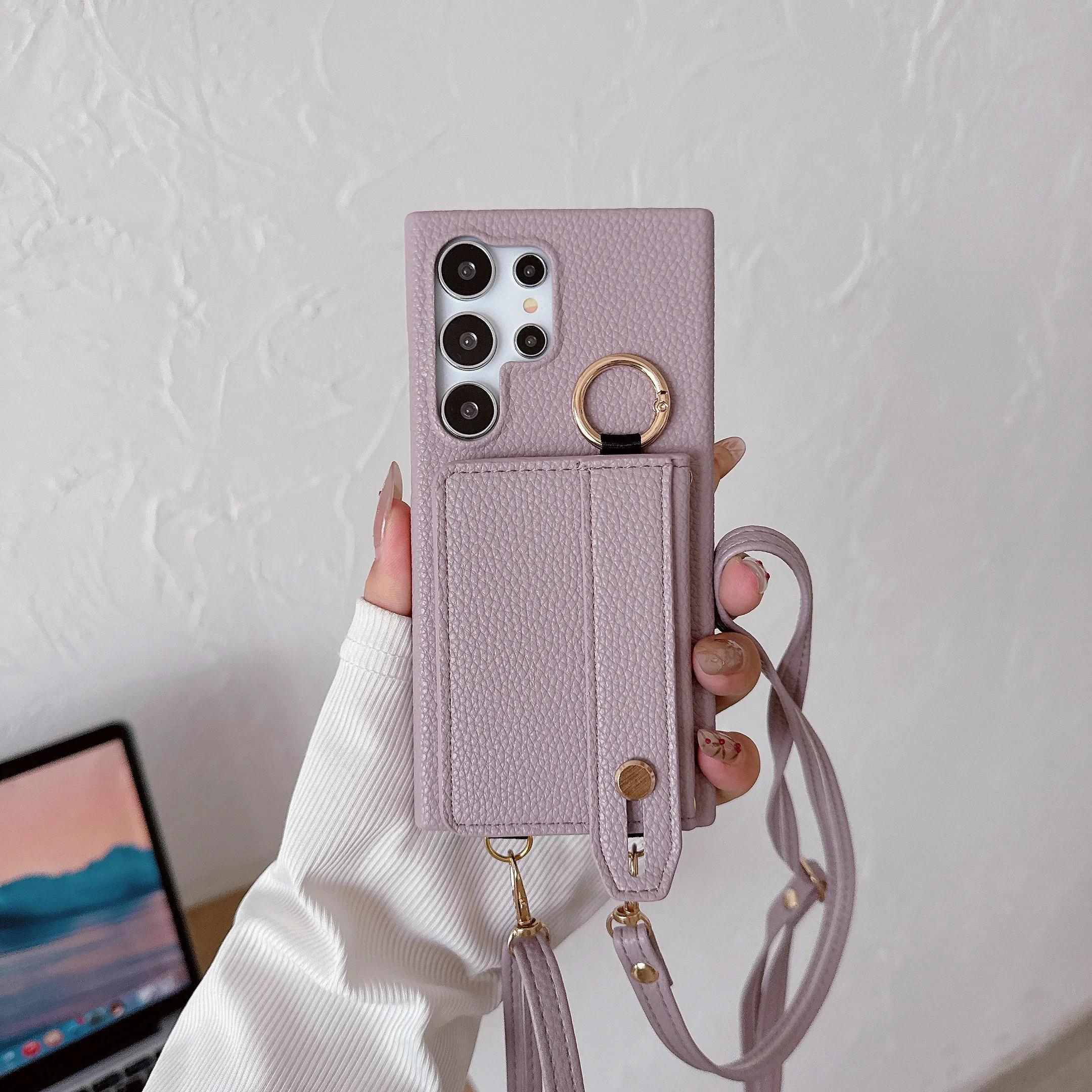 Чехол для телефона с кольцом, ремешком через плечо и на запястье для Samsung Galaxy S23 FE S24 S23 S22 Ultra Plus A05 A05S A35 A55 A15 A14 A24 A54 Galaxy A55 фиолетовый
Чехол для телефона с кольцом, ремешком через плечо и на запястье для Samsung Galaxy S23 FE S24 S23 S22 Ultra Plus A05 A05S A35 A55 A15 A14 A24 A54 Galaxy A55 фиолетовый