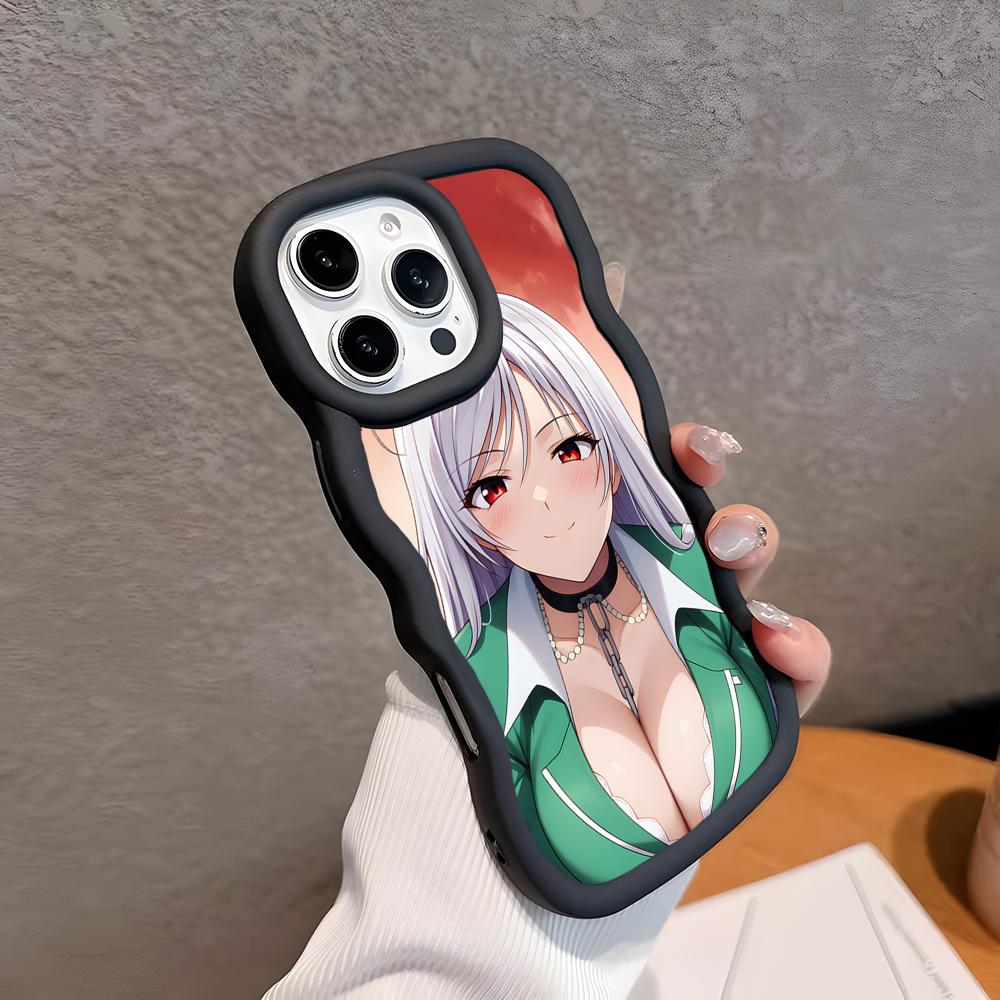 Rosario Vampire Moka Akashiya Phone Case for iPhone 17 16 15 14 13 12 11 Air Pro Max Plus Wavy Edge TPU Colorful Cover Luxury iPhone 14
Rosario Vampire Moka Akashiya Phone Case for iPhone 17 16 15 14 13 12 11 Air Pro Max Plus Wavy Edge TPU Colorful Cover Luxury iPhone 14
