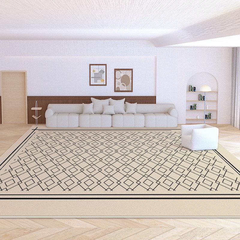 Современный бархатный ковер Loop — устойчив к воде, пятнам и пыли для гостиной, журнального столика, спальни или кабинета 80x120 cm