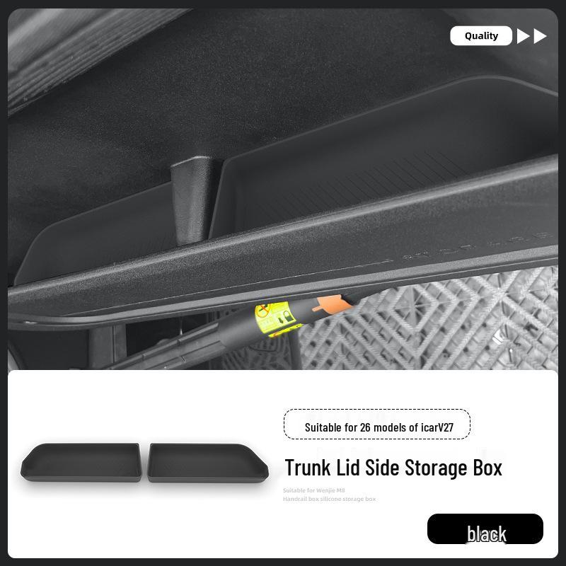 ICAR V27 Trunk Car Door Storage Box: Compatible with 26 Models, Specially Modified Accessories
ICAR V27 Trunk Car Door Storage Box: Compatible with 26 Models, Specially Modified Accessories
