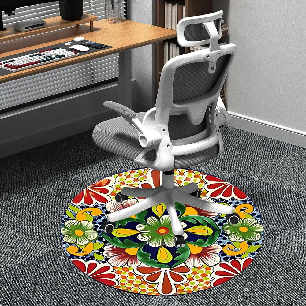 1pc Floral Design Chair Carpet for Office, Soft Comfortable Mat For Office, Living Room, Bedroom, Machine Washable Carpet yy251112050 80cm by 80cm
1pc Floral Design Chair Carpet for Office, Soft Comfortable Mat For Office, Living Room, Bedroom, Machine Washable Carpet yy251112050 80cm by 80cm