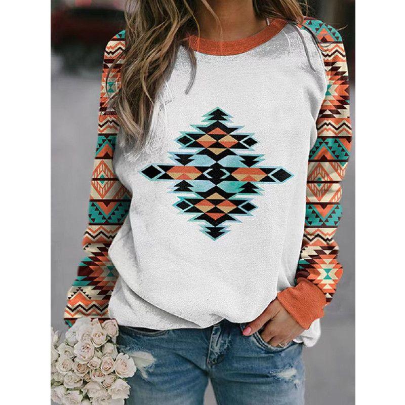 Vintage Print Long-Sleeve Hoodie Woman Retro Floral Print Long Sleeve Pullover Female 2 3XL
Vintage Print Long-Sleeve Hoodie Woman Retro Floral Print Long Sleeve Pullover Female 2 3XL