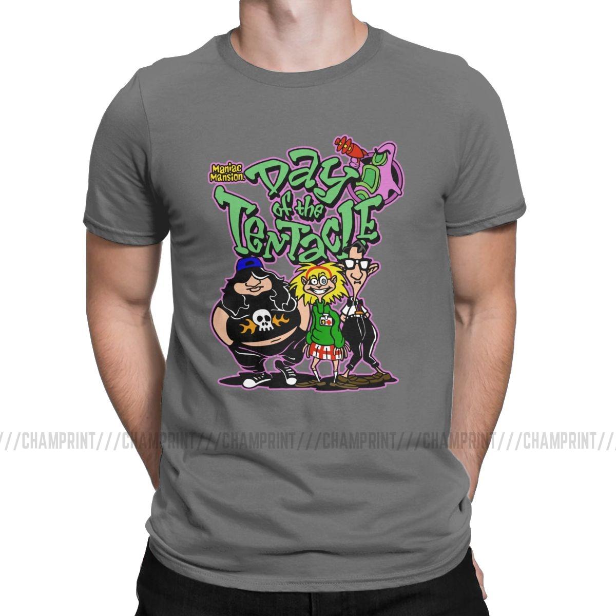 Day Of The Tentacle Mens T Shirt Novelty Tee Shirt Short Sleeve Round Neck TShirt Cotton Party Clothes M
Day Of The Tentacle Mens T Shirt Novelty Tee Shirt Short Sleeve Round Neck TShirt Cotton Party Clothes M