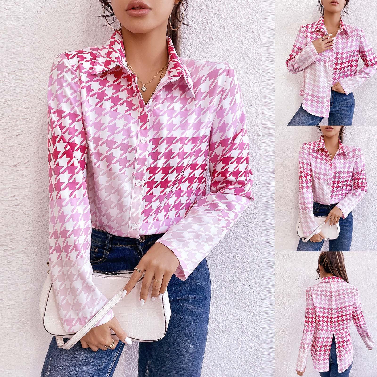 Nikitas Women s Fashion New Bird Клетчатые белые топы с длинным рукавом на пуговицах 
Nikitas Women s Fashion New Bird Клетчатые белые топы с длинным рукавом на пуговицах