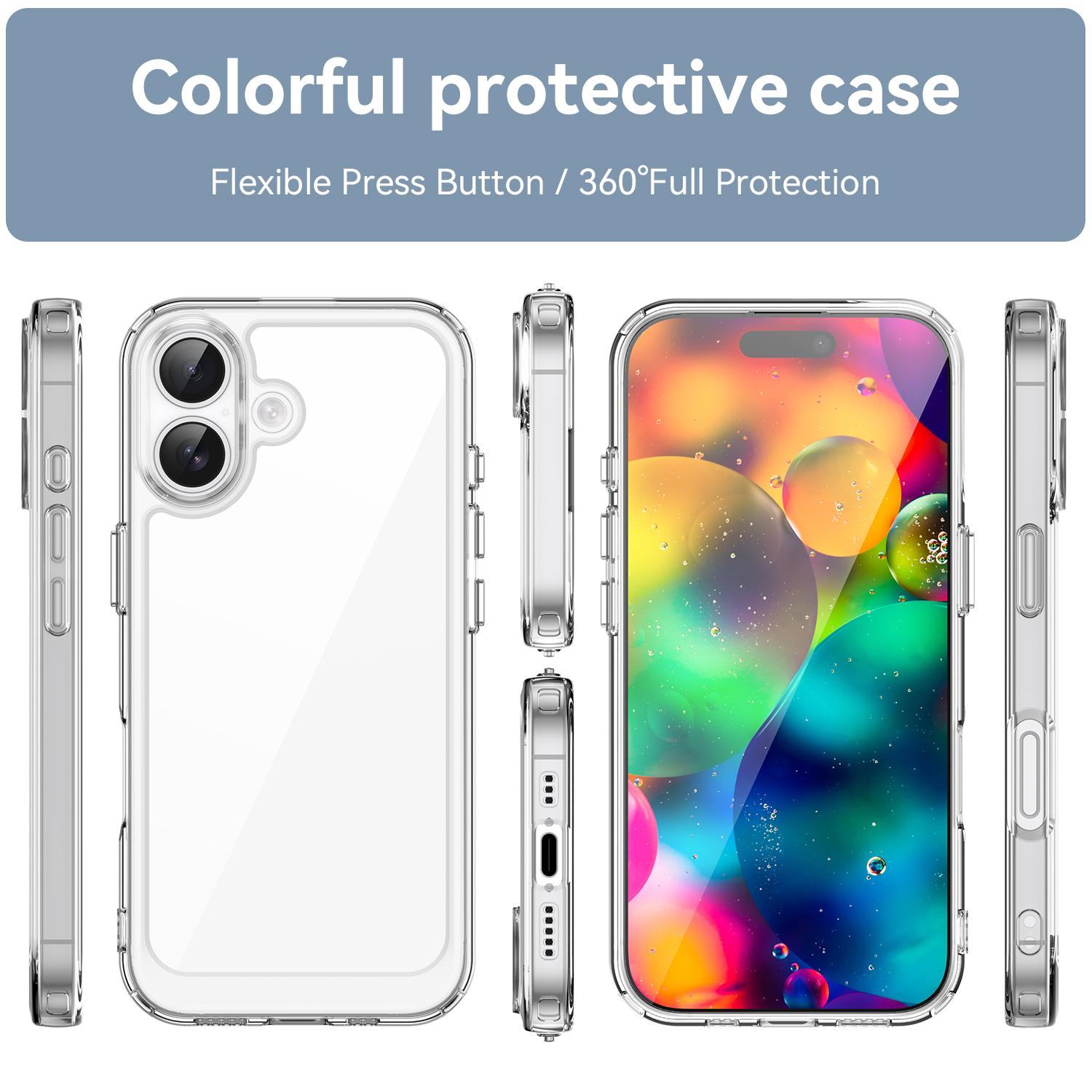 For iPhone 17 Clear Case WANLONFENG FM Series TPU Phone Back Cover (Big Lens Hole) Transparent
For iPhone 17 Clear Case WANLONFENG FM Series TPU Phone Back Cover (Big Lens Hole) Transparent