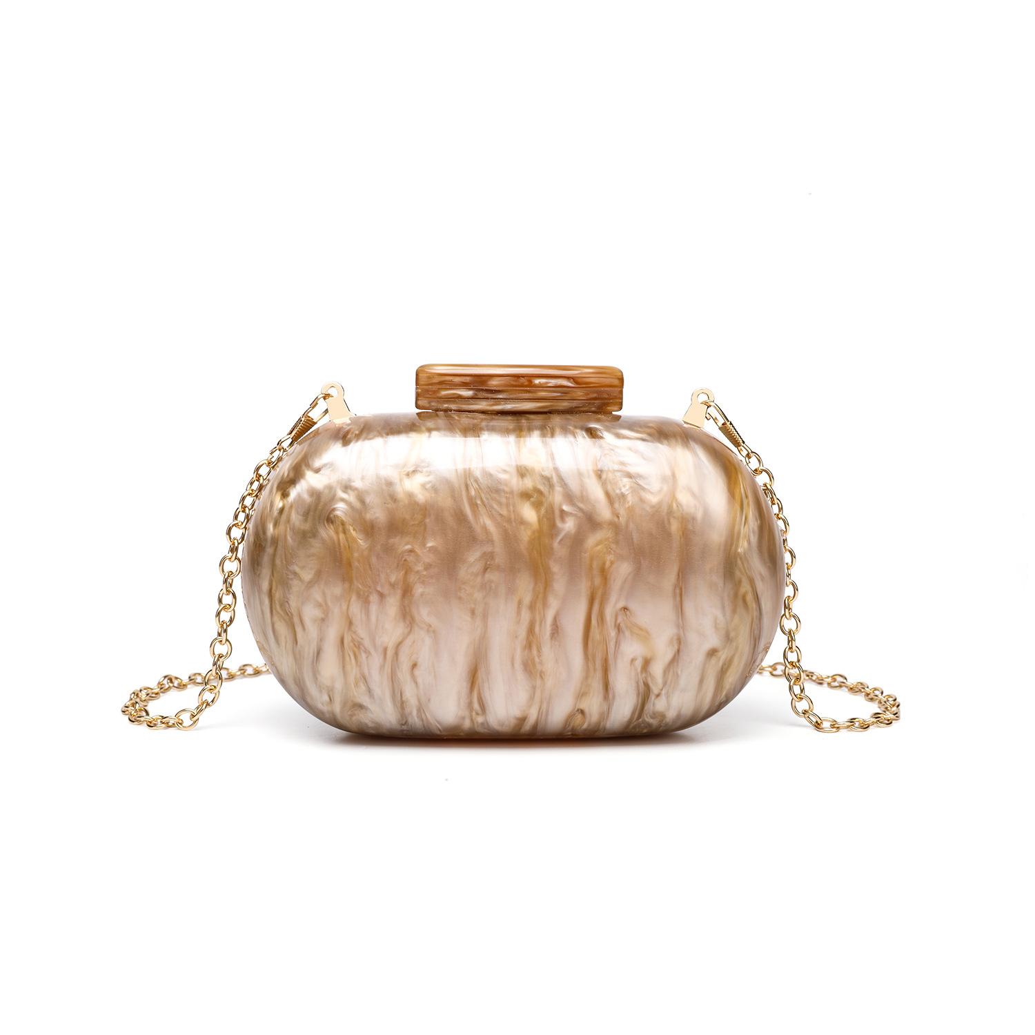 Fashionable Acrylic Marbling Evening Clutch Bag For Women Elegant Amber Oval Shell Box Party Wedding Purse Clutch Shoulder Bags темно-коричневого
Fashionable Acrylic Marbling Evening Clutch Bag For Women Elegant Amber Oval Shell Box Party Wedding Purse Clutch Shoulder Bags темно-коричневого