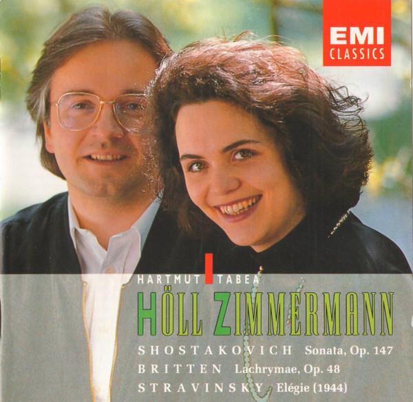 CD SHOSTAKOVICH, TABEA ZIMMERMANN; HAR - Shostakovich, Britten, Stravinsky: CDC7543942 EMI Classics 1991 Europe Classical Used
CD SHOSTAKOVICH, TABEA ZIMMERMANN; HAR - Shostakovich, Britten, Stravinsky: CDC7543942 EMI Classics 1991 Europe Classical Used