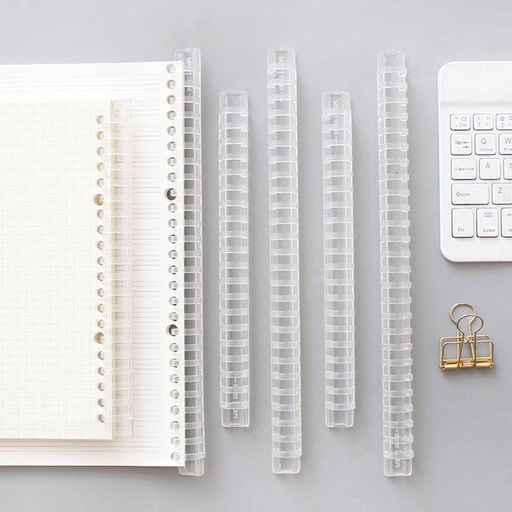 Clips Plastic Comb Bindings Binder Circle Ring Loose Leaf Book Binder Rings Notebook Binding Spines B5 26 holes
Clips Plastic Comb Bindings Binder Circle Ring Loose Leaf Book Binder Rings Notebook Binding Spines B5 26 holes
