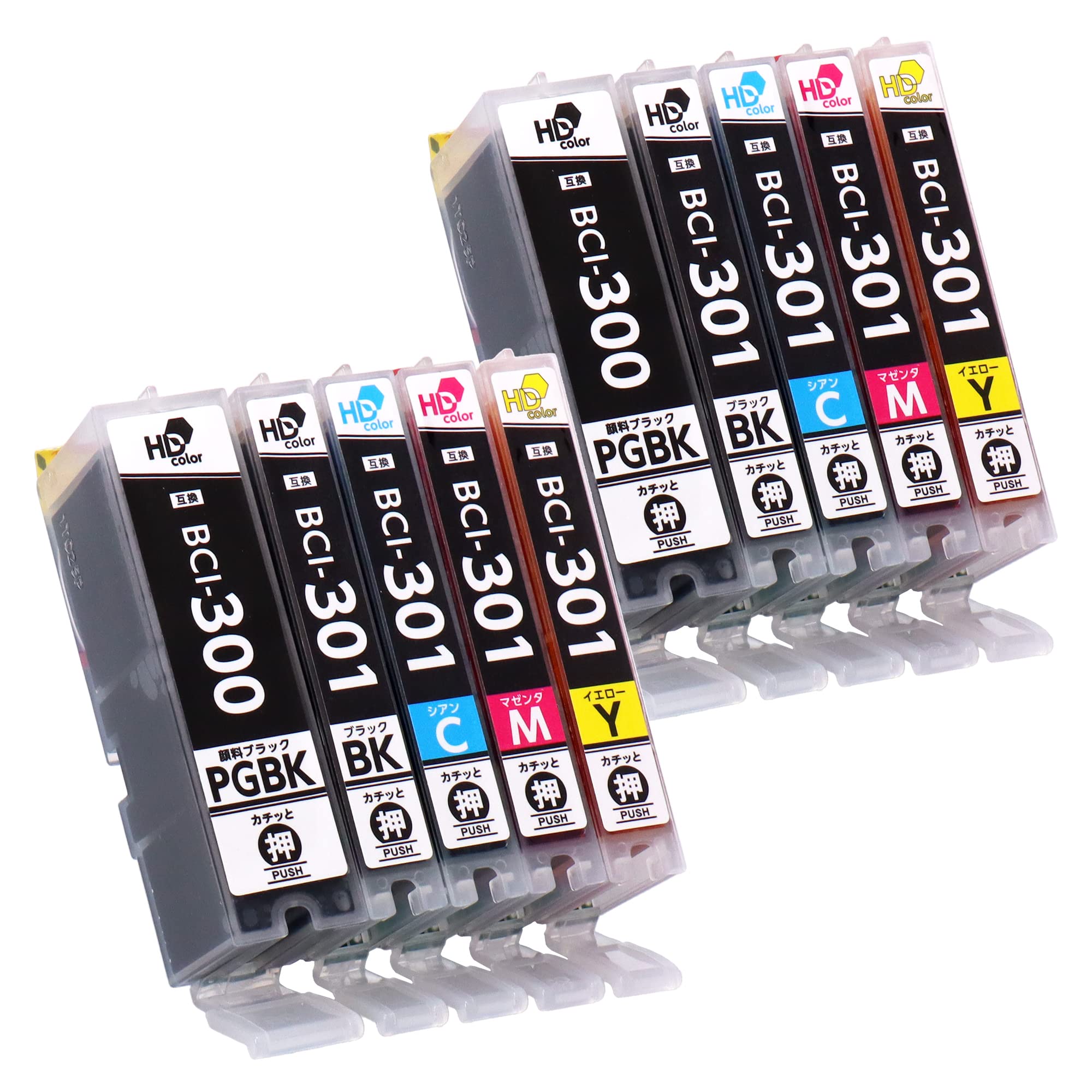Ink Chips Compatible Canon Ink Cartridges Colors x 2 Total of 10 for TS7530 BCI-301+300/5MP (5 Sets, Cartridges)
Ink Chips Compatible Canon Ink Cartridges Colors x 2 Total of 10 for TS7530 BCI-301+300/5MP (5 Sets, Cartridges)