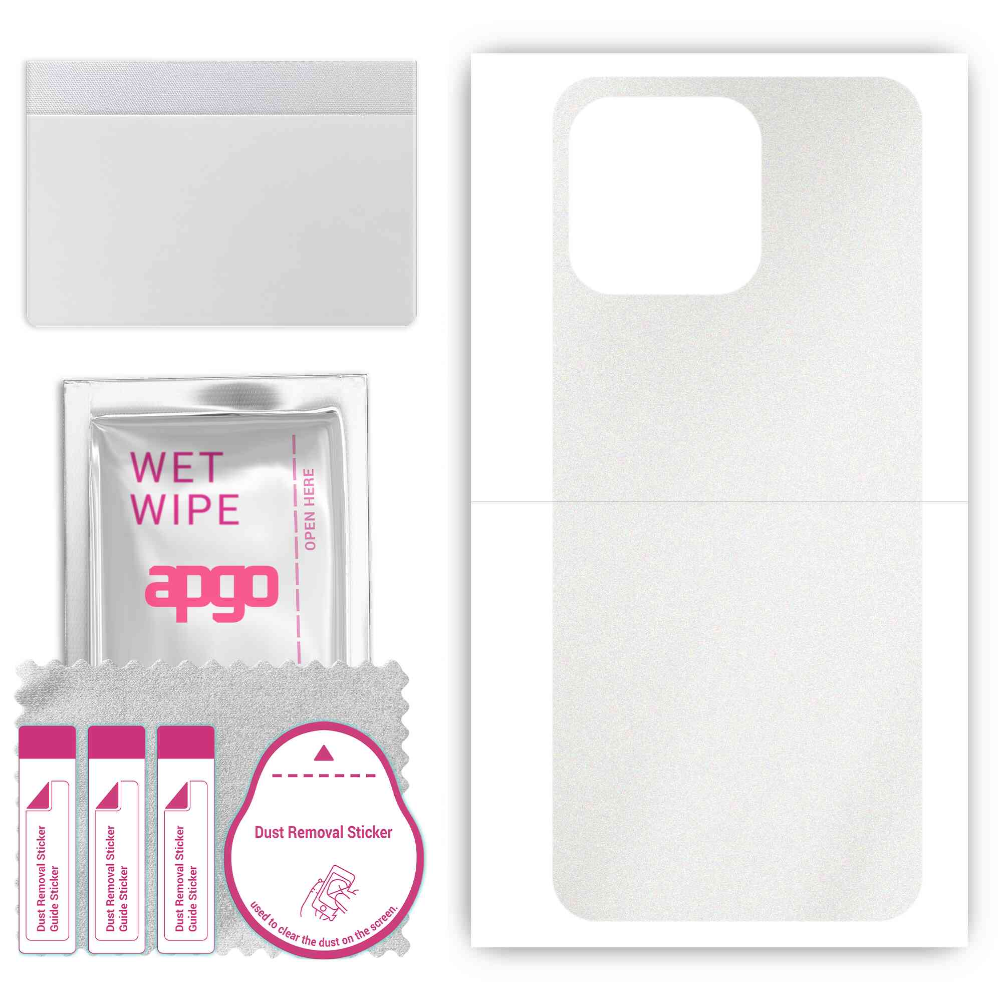 apgo Protective Skin Sticker for the back compatible with Honor X6, Wrap Film, Foil, Vinyl - Pattern Matte Transparent
apgo Protective Skin Sticker for the back compatible with Honor X6, Wrap Film, Foil, Vinyl - Pattern Matte Transparent