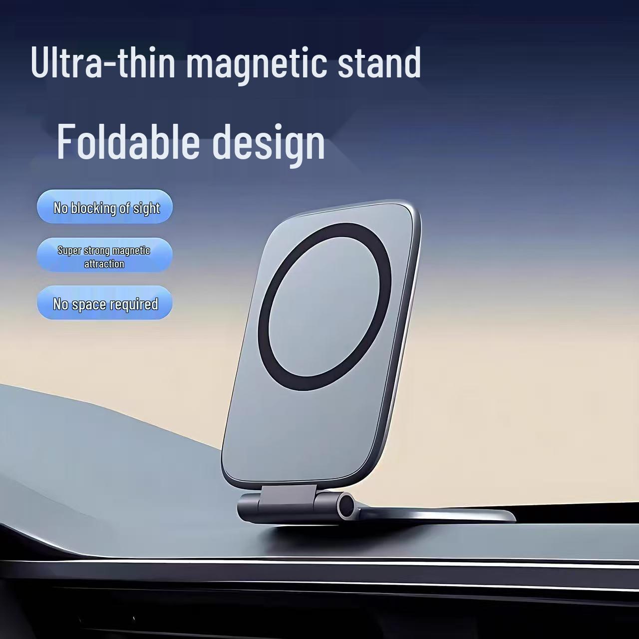 Universal Magnetic Car Phone Holder: Foldable, Lightweight, Slip-Resistant, Durable, and Stable
Universal Magnetic Car Phone Holder: Foldable, Lightweight, Slip-Resistant, Durable, and Stable