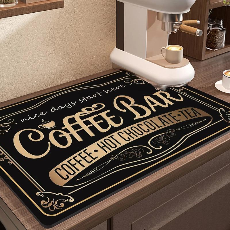 Coffee Machine Mat Absorbent Waterproof Dish Drying Mats Kitchen Drain Pad Tableware Non-slip Draining Placemat Home Decoration 20x30cmDiatommud
Coffee Machine Mat Absorbent Waterproof Dish Drying Mats Kitchen Drain Pad Tableware Non-slip Draining Placemat Home Decoration 20x30cmDiatommud