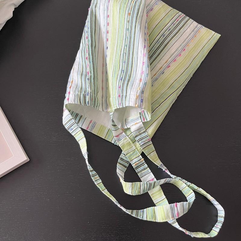 Limited Edition Striped Cloth Bag Small Fresh Gradient Tassel Fabric Only Green Jacquard Shoulder Women s
Limited Edition Striped Cloth Bag Small Fresh Gradient Tassel Fabric Only Green Jacquard Shoulder Women s