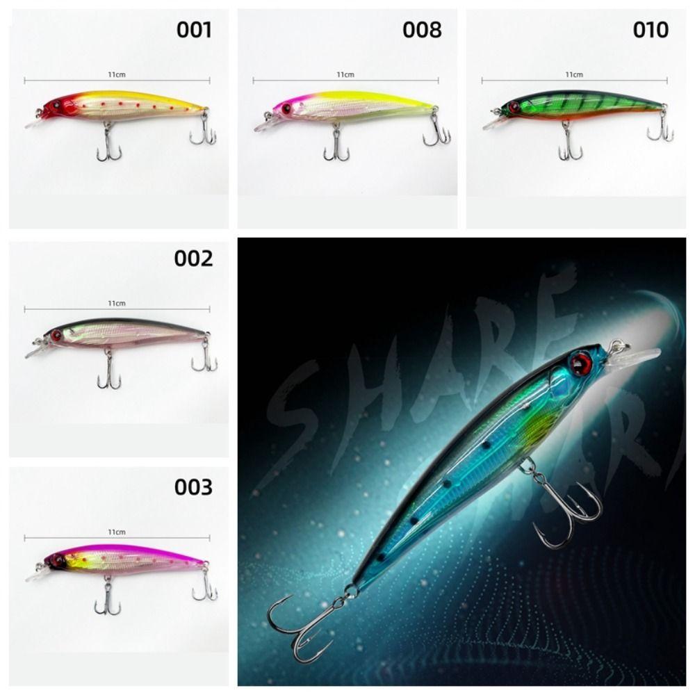 Minnow Heavy Minnow Trolling Lure Wobblers Floating Pencil Fishing Lure Fishing Tackle style 6
Minnow Heavy Minnow Trolling Lure Wobblers Floating Pencil Fishing Lure Fishing Tackle style 6