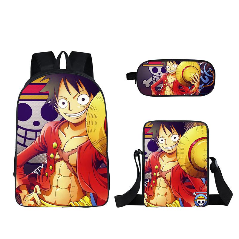 Шкільний рюкзак/сумка та сумка-месенджер в стилі аніме One Piece (набір) (три шматки) 7514 Three piece set
Шкільний рюкзак/сумка та сумка-месенджер в стилі аніме One Piece (набір) (три шматки) 7514 Three piece set