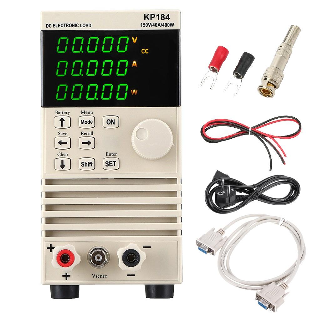 KP184 DC Электронный тестер емкости аккумулятора RS485/232 400 Вт 150 В 40A AC220V Профессиональный тестер аккумулятора
KP184 DC Электронный тестер емкости аккумулятора RS485/232 400 Вт 150 В 40A AC220V Профессиональный тестер аккумулятора