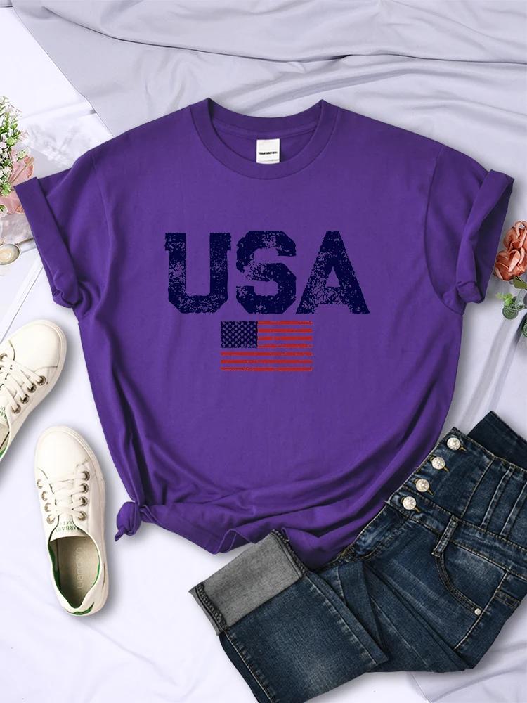 США Літери Американський Прапор Зірки та Смуги Друковані Жіночі Футболки Вуличний Хіп-Хоп Футболка Одяг Літня Дихаюча Футболка Жіноча 4XL
США Літери Американський Прапор Зірки та Смуги Друковані Жіночі Футболки Вуличний Хіп-Хоп Футболка Одяг Літня Дихаюча Футболка Жіноча 4XL