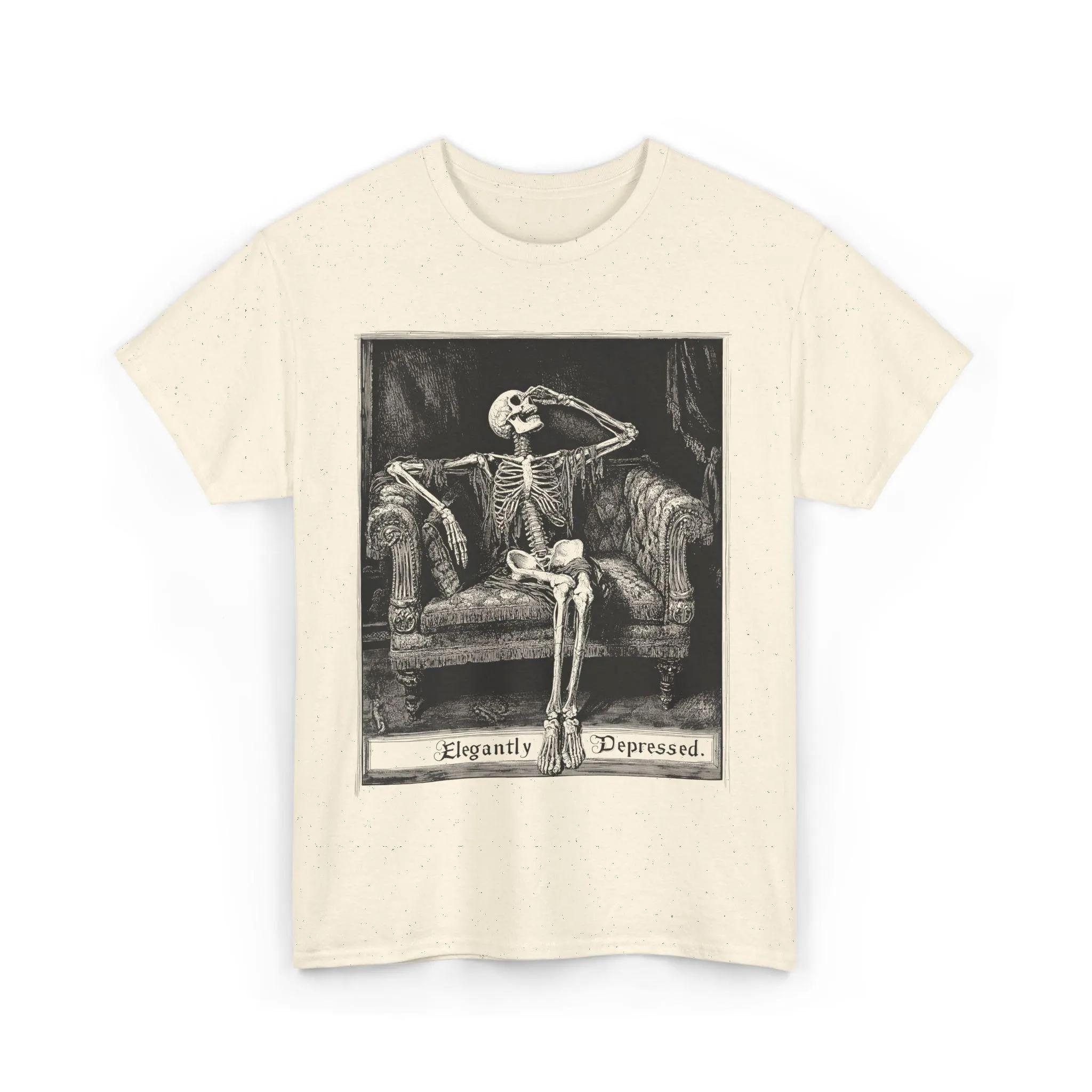 Винтажная Элегантная Депрессивная Футболка со Скелетом Эстетика Темной Академии Готическая Мода Книжный Юмор Викторианский Гот Мужская Одежда 4XL
Винтажная Элегантная Депрессивная Футболка со Скелетом Эстетика Темной Академии Готическая Мода Книжный Юмор Викторианский Гот Мужская Одежда 4XL
