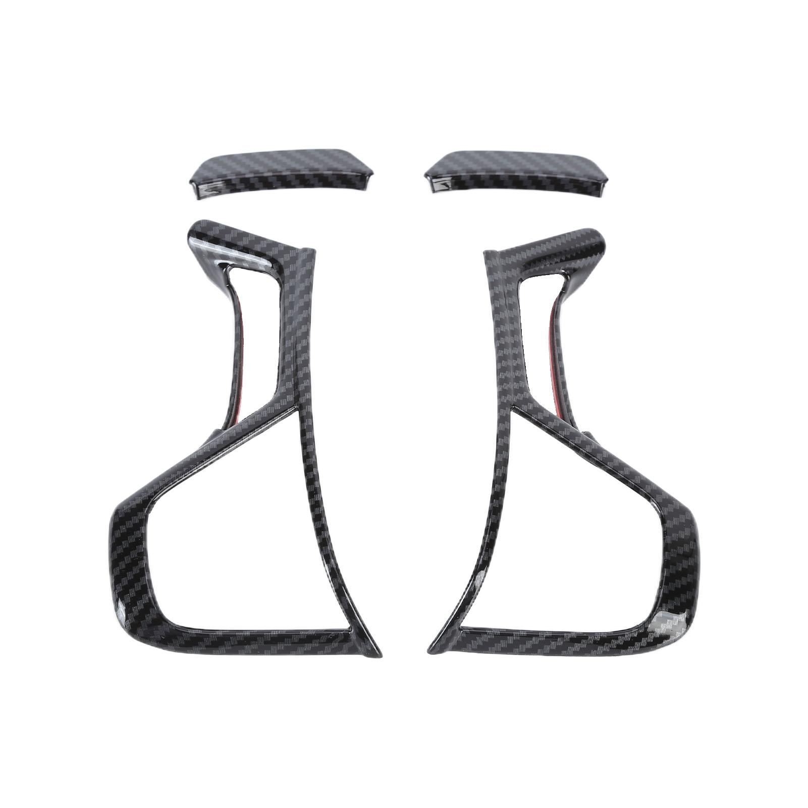 4pcs Car Steering Wheel Frame Carbon Fiber Style Replacement for Mitsubishi Pajero Sport 2019‑2020
4pcs Car Steering Wheel Frame Carbon Fiber Style Replacement for Mitsubishi Pajero Sport 2019‑2020