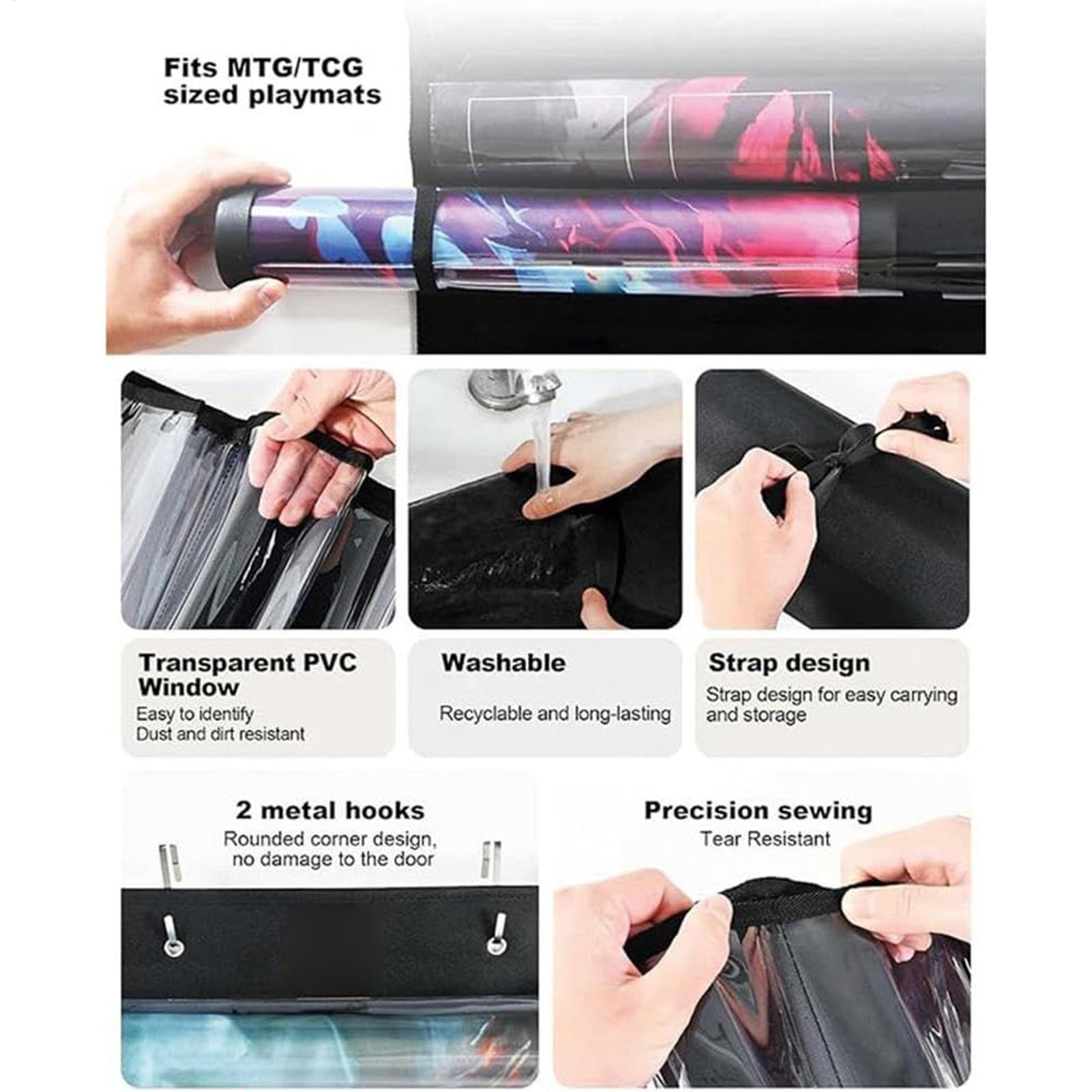 Game Mat Tube Holder Portable Game Mats Case Organizer Bag With Transparent Slots For Family Gatherings Birthday Party Play Area China Mainland
Game Mat Tube Holder Portable Game Mats Case Organizer Bag With Transparent Slots For Family Gatherings Birthday Party Play Area China Mainland