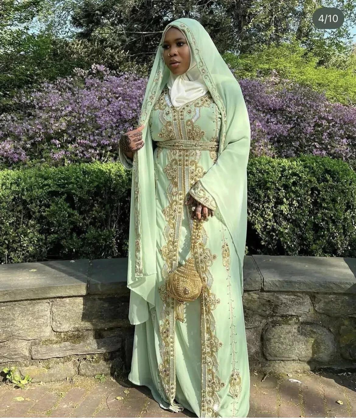 Исламский Дубай Стильная Абая Фараша Марокканский кафтан Платье Длинная ручная работа FREE SIZE мятный зеленый
Исламский Дубай Стильная Абая Фараша Марокканский кафтан Платье Длинная ручная работа FREE SIZE мятный зеленый