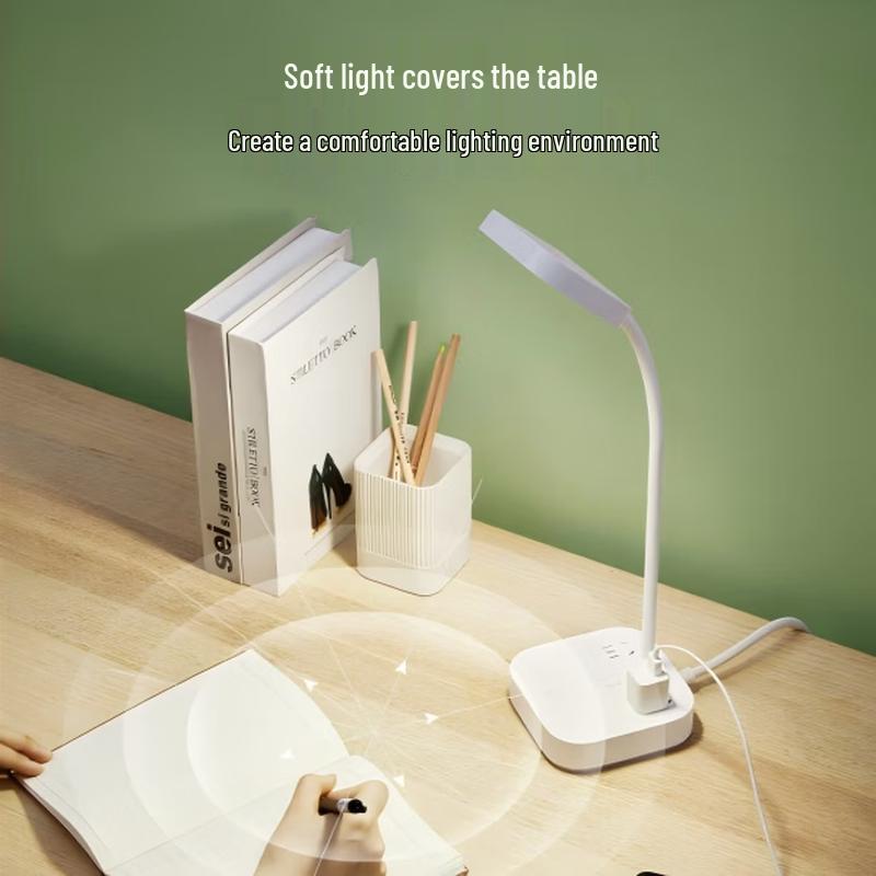 BULL GN-X1020 Desk Lamp with Power Outlet and Charging Port
BULL GN-X1020 Desk Lamp with Power Outlet and Charging Port