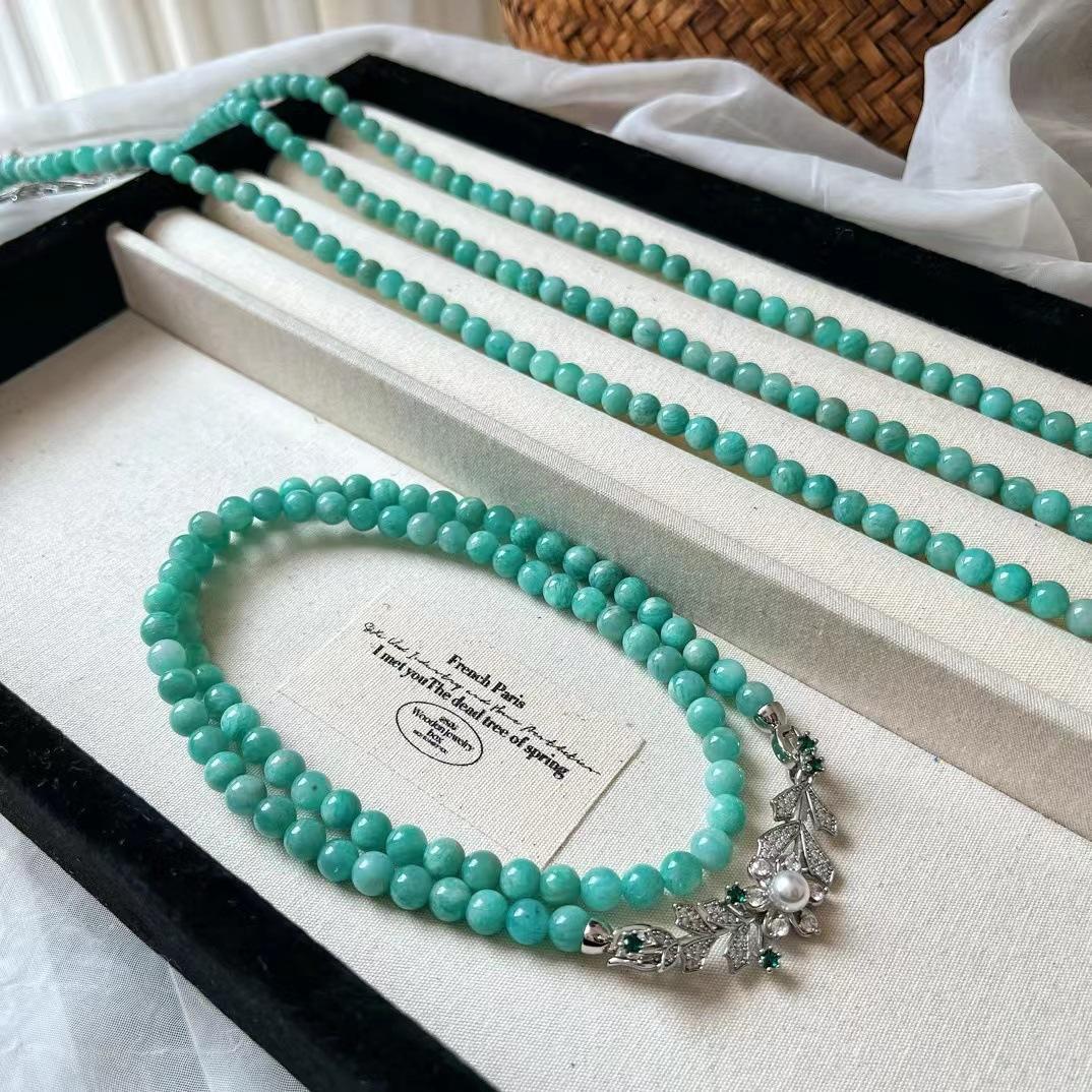 6Mm National Style Natural Tianhe Stone Collarbone Chain Neck Chain Necklace Female Niche Commuter Model Fresh Summer
6Mm National Style Natural Tianhe Stone Collarbone Chain Neck Chain Necklace Female Niche Commuter Model Fresh Summer