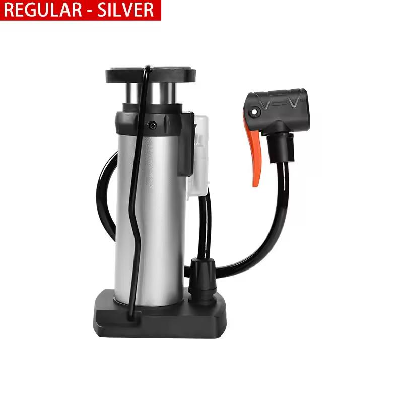 Bicycle Pump Bike Air Pump Aluminum Fashion Mini Bicycle Pumps Portable Cycle Floor Pump for Bike Tires срібний
Bicycle Pump Bike Air Pump Aluminum Fashion Mini Bicycle Pumps Portable Cycle Floor Pump for Bike Tires срібний