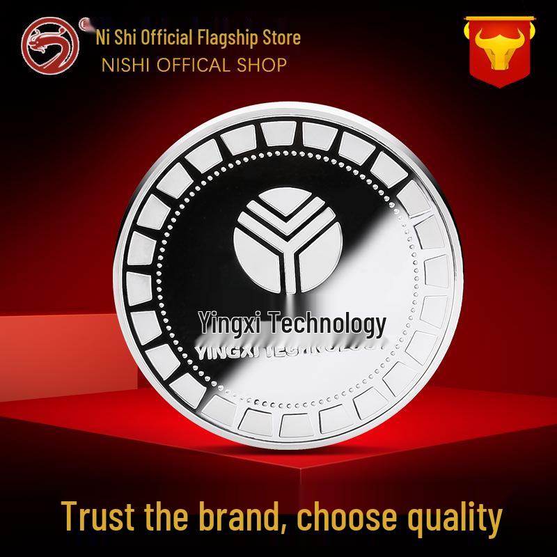 Custom Commemorative Coins: Pure Silver Coins, Gold-Plated & Silver-Plated Medals, Zinc Alloy Party Coins. срібний
Custom Commemorative Coins: Pure Silver Coins, Gold-Plated & Silver-Plated Medals, Zinc Alloy Party Coins. срібний