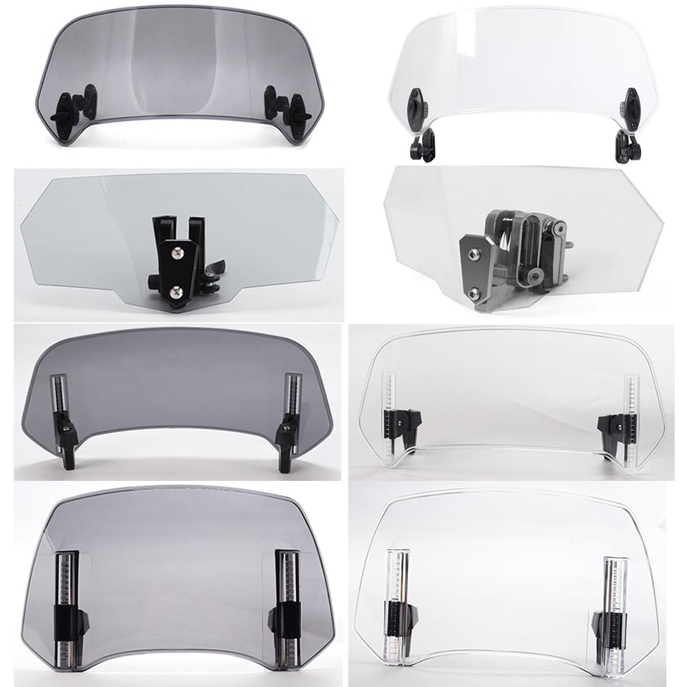 Universal Motorcycle Windshield Extension Adjustable Spoiler Clamp-On Windscreen Deflector For BMW KAWASAKI YAMAHA HONDA SUZUKI
Universal Motorcycle Windshield Extension Adjustable Spoiler Clamp-On Windscreen Deflector For BMW KAWASAKI YAMAHA HONDA SUZUKI