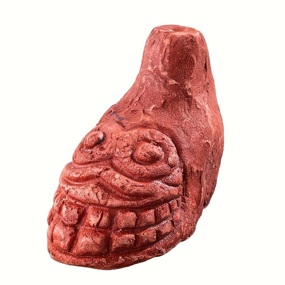 Aztec Pure Clay Whistle, Parody Scream Decompression Pottery Flute, Horror Prank Novel Toy 1pc
Aztec Pure Clay Whistle, Parody Scream Decompression Pottery Flute, Horror Prank Novel Toy 1pc