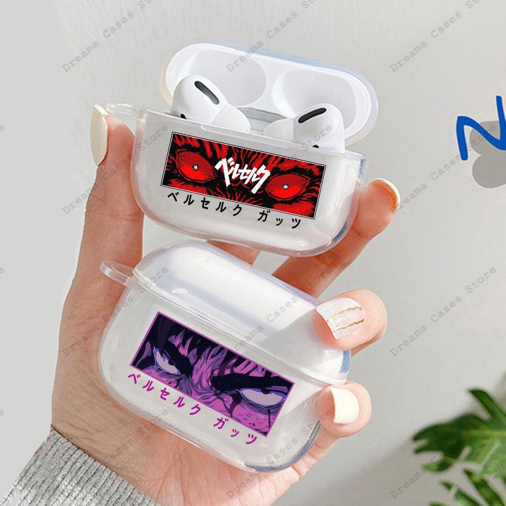 Прозрачный чехол Berserk Guts Swordsman, мягкий защитный чехол для Apple Airpods 1 2 3 Pro, прозрачный чехол для наушников, чехол для наушников в стиле аниме AirPods
Прозрачный чехол Berserk Guts Swordsman, мягкий защитный чехол для Apple Airpods 1 2 3 Pro, прозрачный чехол для наушников, чехол для наушников в стиле аниме AirPods