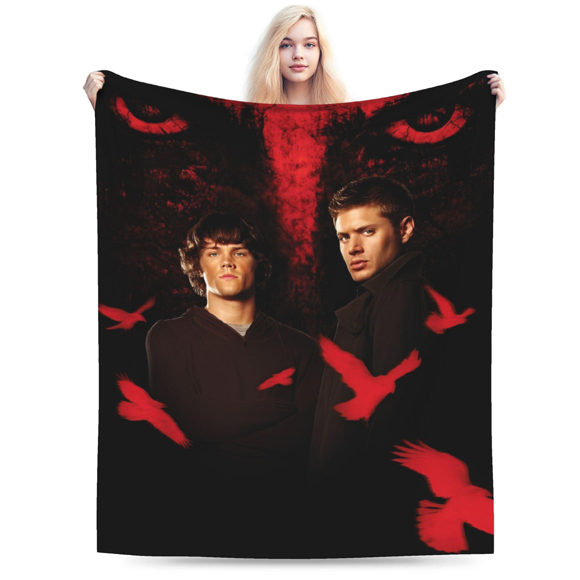 Supernatural Dean Winchester Flannel Blanket Autumn Warm Soft Bedding Throws Bedroom Novelty Bedspread Sofa Bed Cover 75cmx90cm
Supernatural Dean Winchester Flannel Blanket Autumn Warm Soft Bedding Throws Bedroom Novelty Bedspread Sofa Bed Cover 75cmx90cm