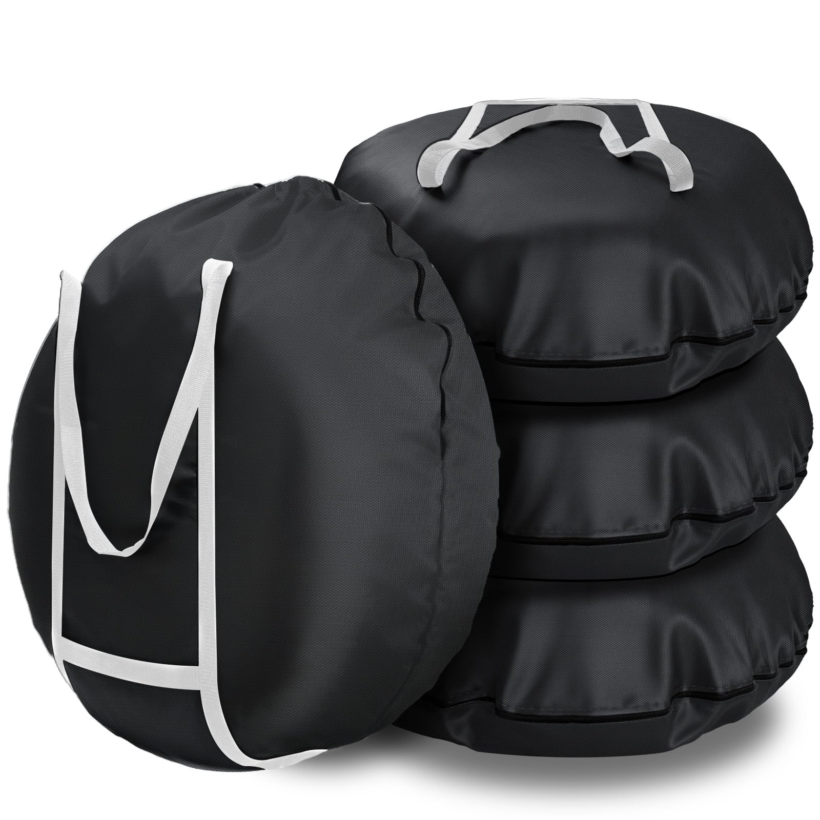 SUPTEMPO Tire Cover, Outdoor, Waterproof, 420D, Tire Storage, Thick, Handle Included, Tire Cover, Degradation, L(80x40cm) чёрный
SUPTEMPO Tire Cover, Outdoor, Waterproof, 420D, Tire Storage, Thick, Handle Included, Tire Cover, Degradation, L(80x40cm) чёрный