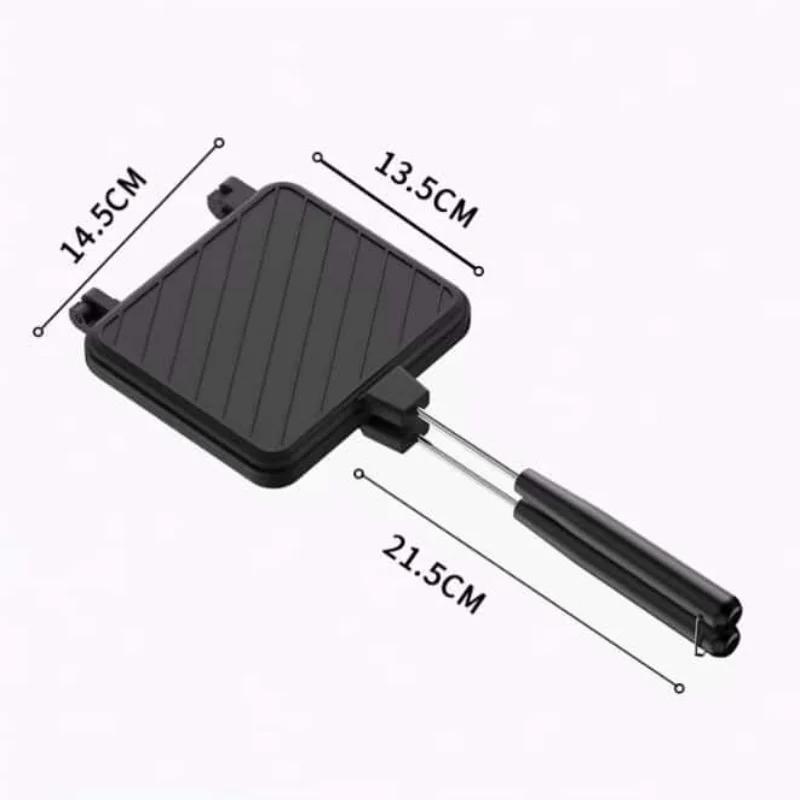 Pattern sandwich baking tray flat bottomed non stick double-sided breakfast frying pan steak grid sandwich mold kitchen cookware
Pattern sandwich baking tray flat bottomed non stick double-sided breakfast frying pan steak grid sandwich mold kitchen cookware