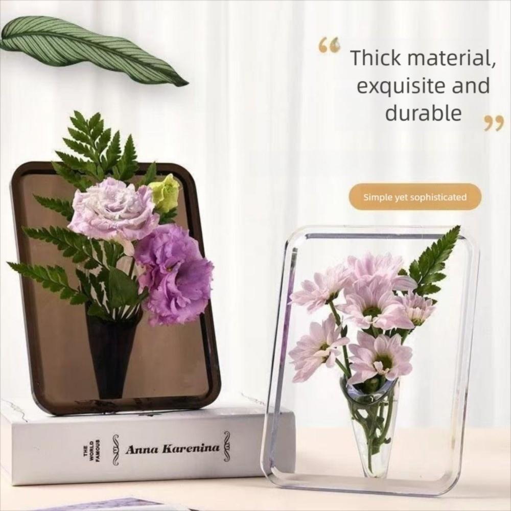 Transparent Photo Frame Vase Fresh and Dried Flower Hydroponic Flower Vase Home Ornaments
Transparent Photo Frame Vase Fresh and Dried Flower Hydroponic Flower Vase Home Ornaments