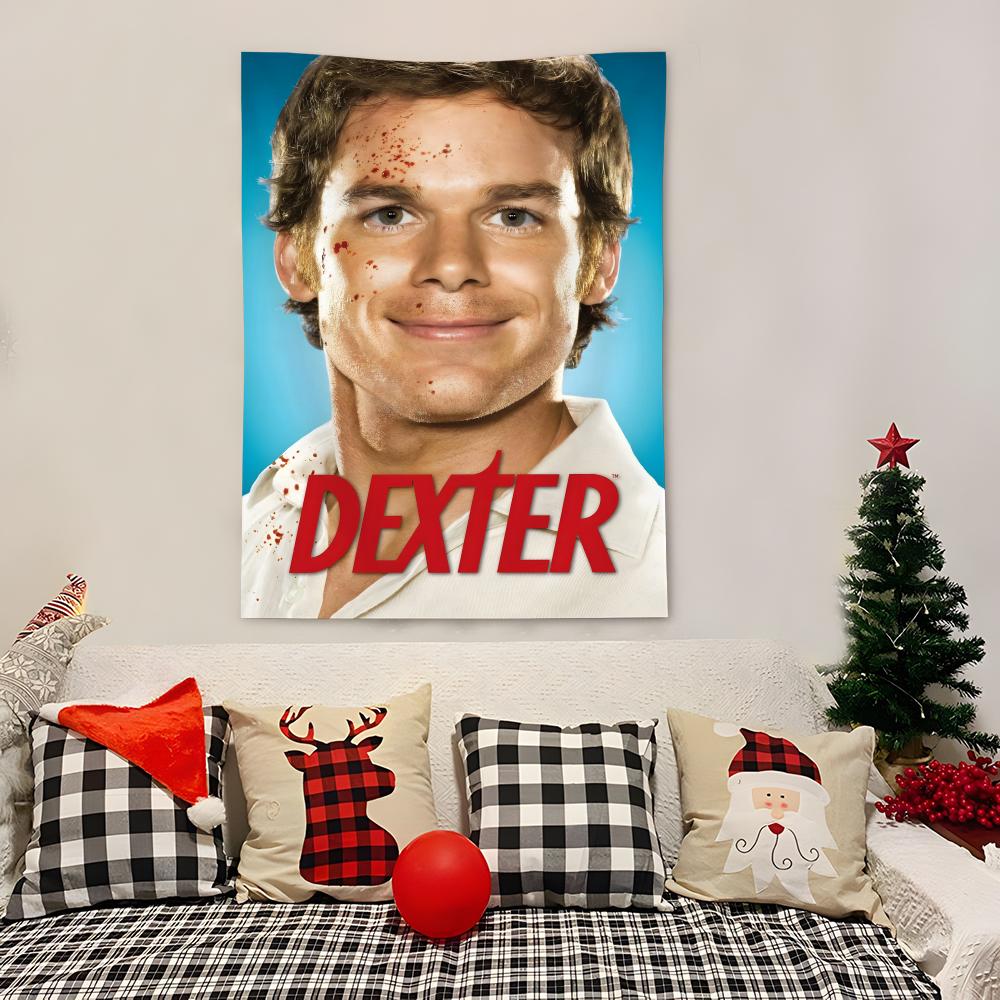 Dexter Morgan TV Horror Series Tapestry Decoration Art Microfiber Background For Bedroom Living Bar Garden Outdoor Festival 74x94cm(29x37in)
Dexter Morgan TV Horror Series Tapestry Decoration Art Microfiber Background For Bedroom Living Bar Garden Outdoor Festival 74x94cm(29x37in)