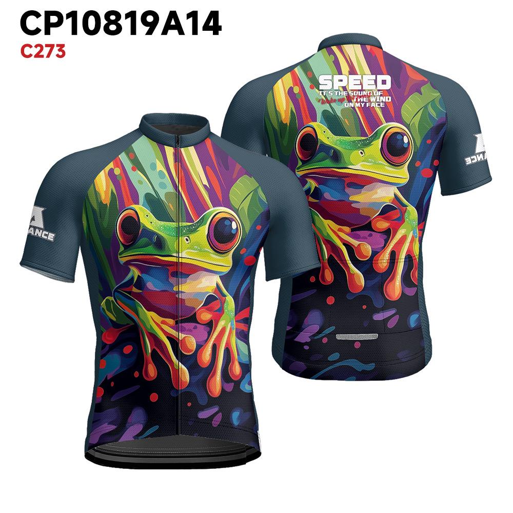 Мужская быстросохнущая велосипедная майка с принтом животных - Короткий рукав, Дышащая, Летний топ для велоспорта на открытом воздухе M
Мужская быстросохнущая велосипедная майка с принтом животных - Короткий рукав, Дышащая, Летний топ для велоспорта на открытом воздухе M