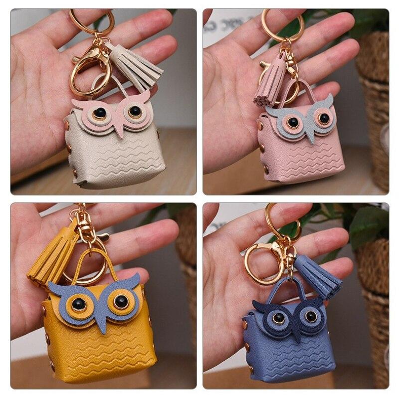 Cute Owl Mini Bag Women PU Leather Coin Purses Fashion Jewelry Handbag Girls Coin Card Holder for Kids Purses Keychain
Cute Owl Mini Bag Women PU Leather Coin Purses Fashion Jewelry Handbag Girls Coin Card Holder for Kids Purses Keychain