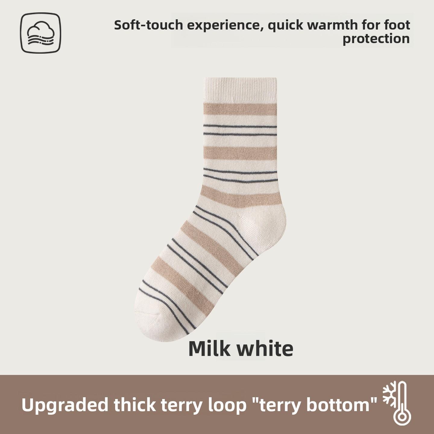 Женские осенне-зимние плюс бархатные и толстые шерстяные кольца, теплые, с фиксацией температуры, не объемные, полосатые гольфы с высоким отскоком 1 pair молочный белый
Женские осенне-зимние плюс бархатные и толстые шерстяные кольца, теплые, с фиксацией температуры, не объемные, полосатые гольфы с высоким отскоком 1 pair молочный белый