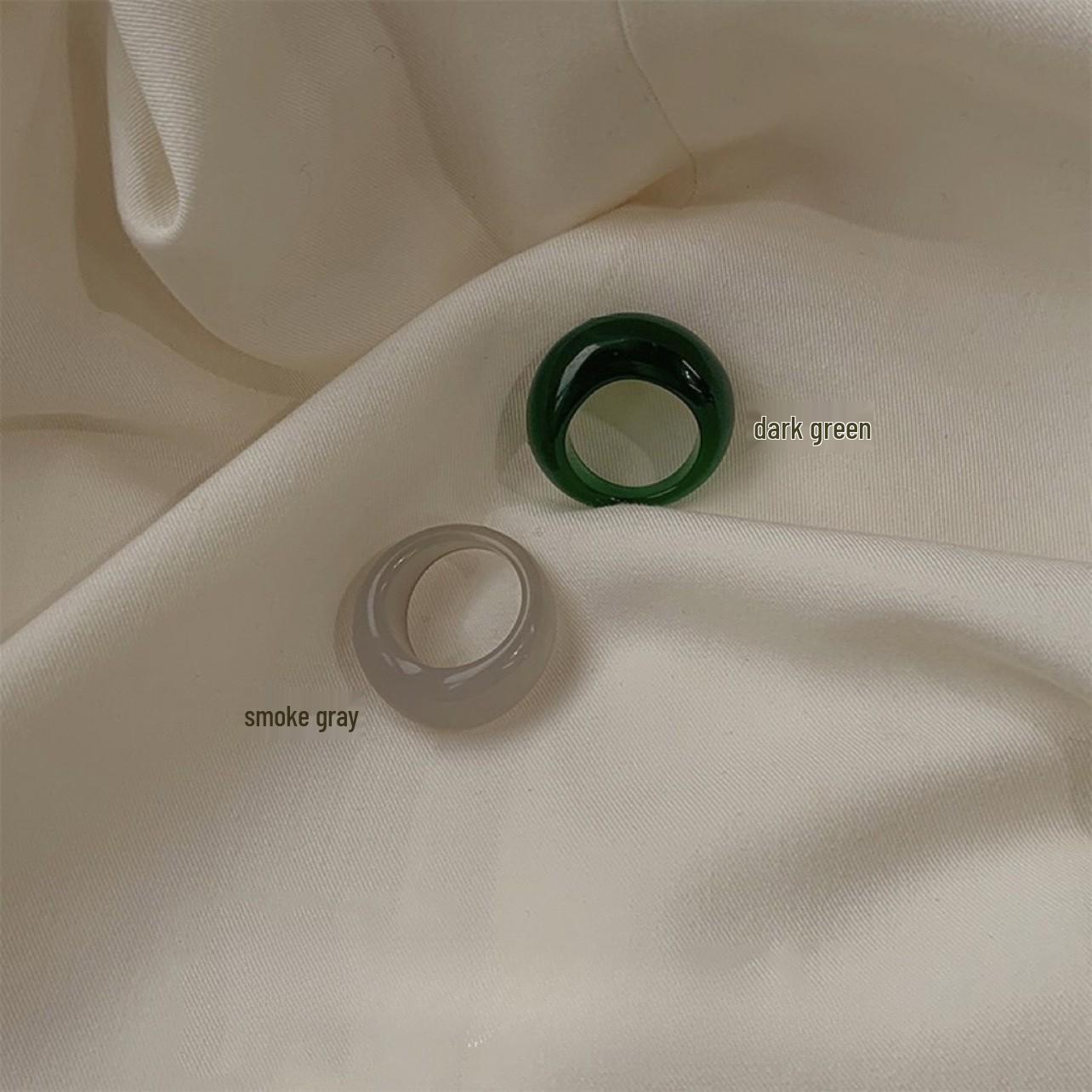 Женское кольцо-заявление из высококачественной амбровой смолы - Универсальный холодный стиль для указательного пальца
Женское кольцо-заявление из высококачественной амбровой смолы - Универсальный холодный стиль для указательного пальца